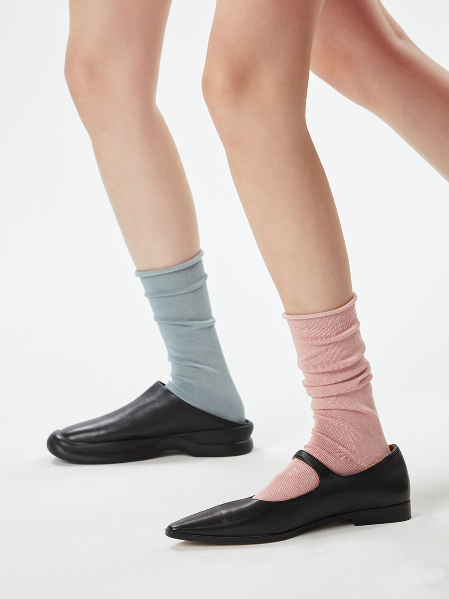 Slouch Crew Socks