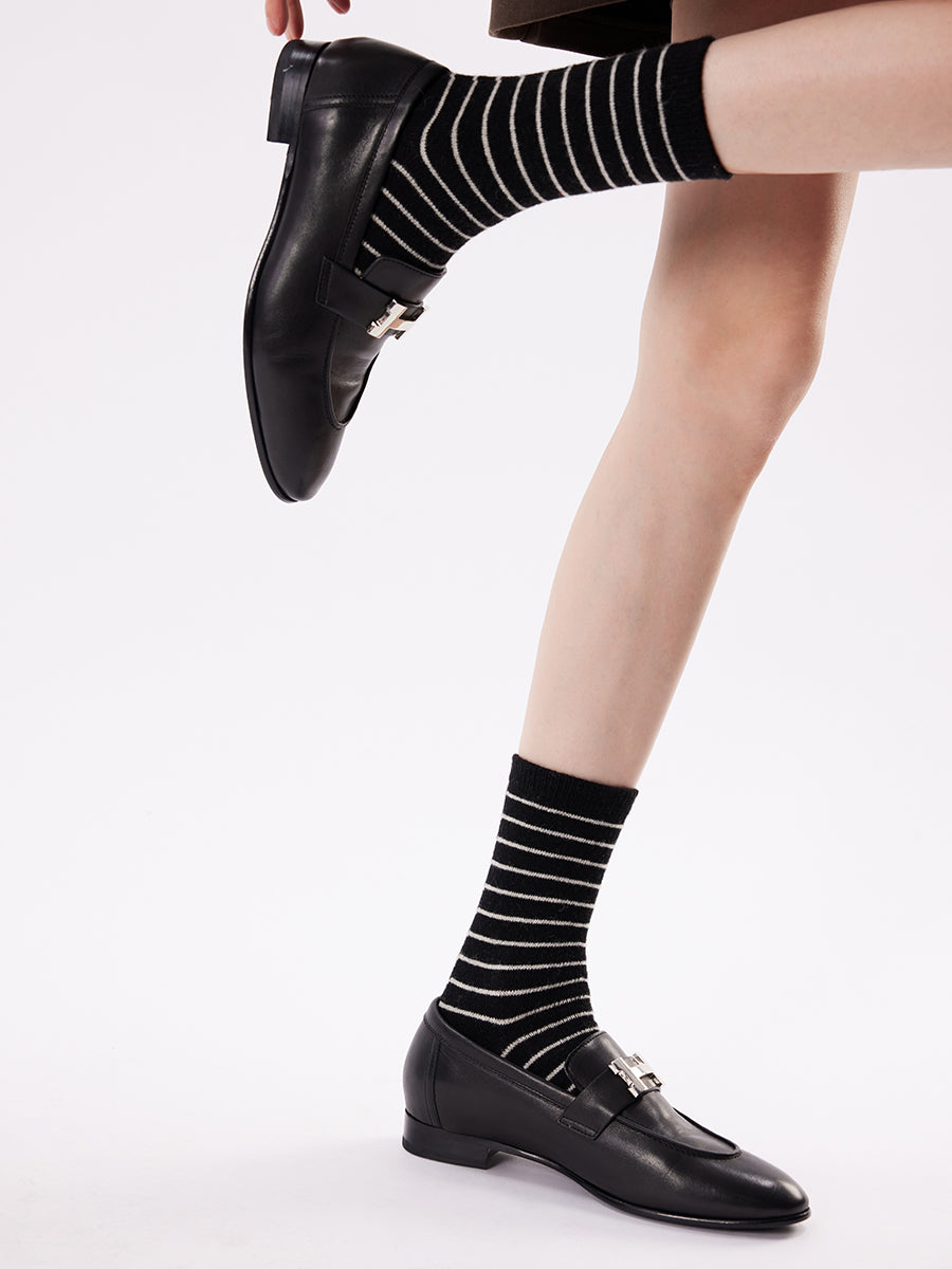Stripe Crew Socks