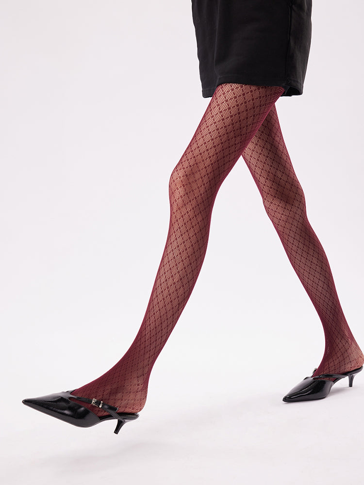 Diamonds Fishnet Tights