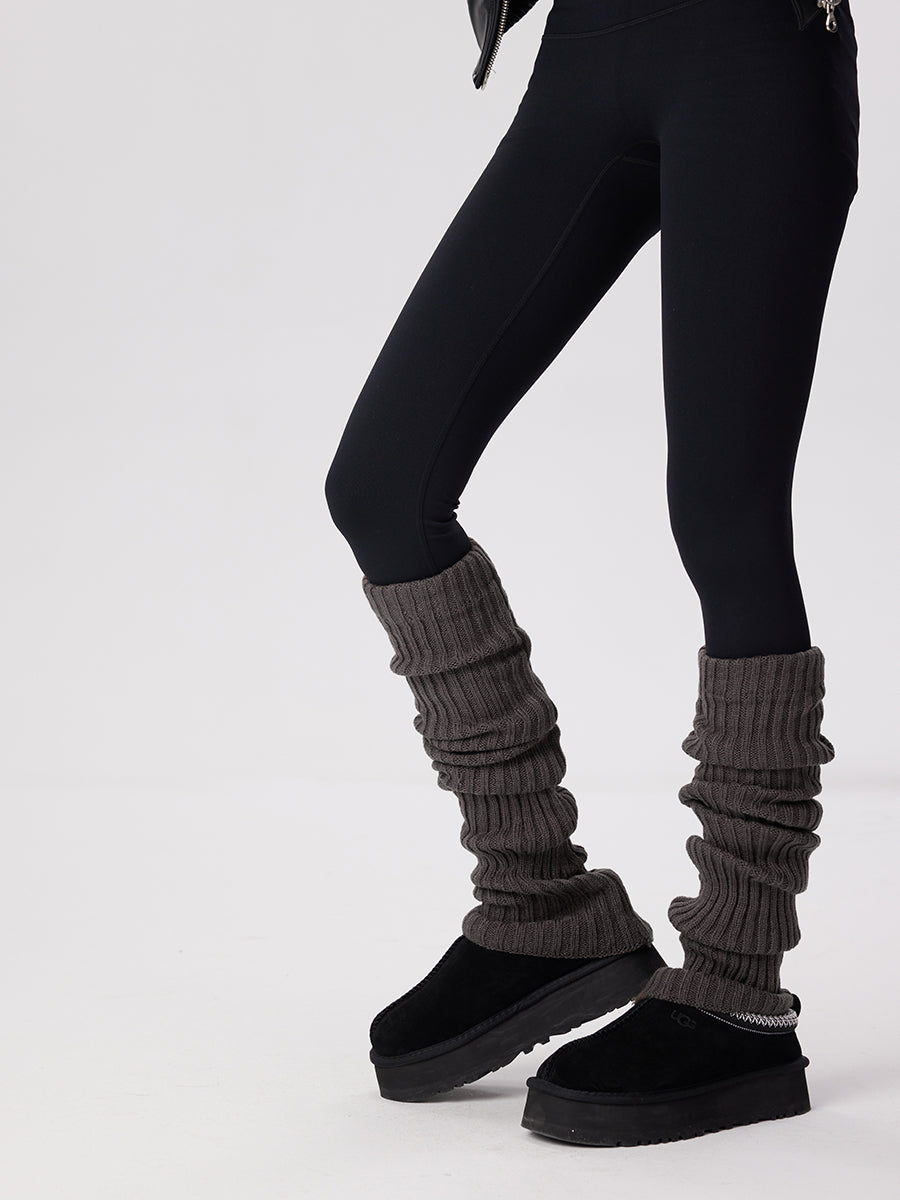 Chunky Ribbed Knit Leg Warmers