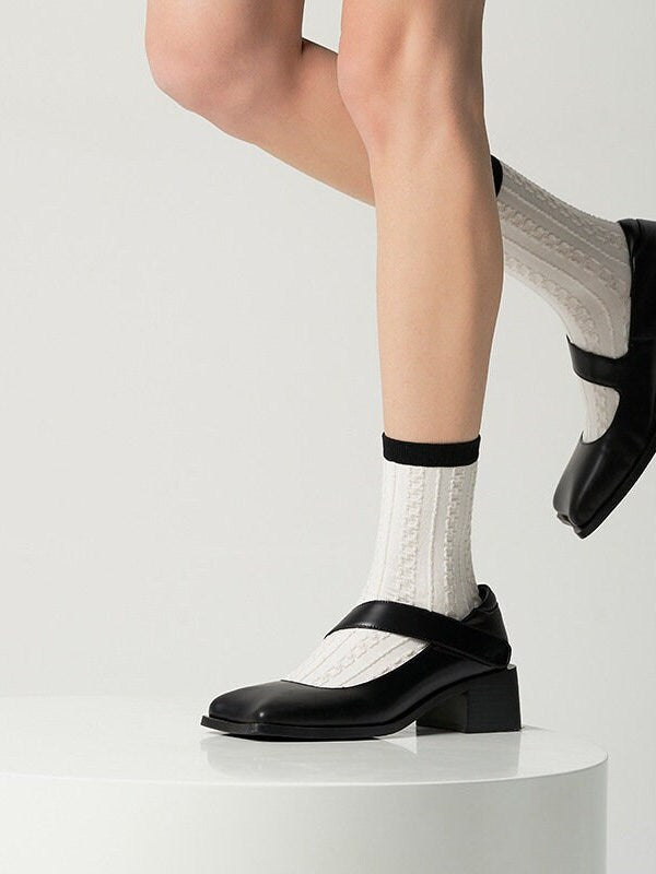 Knit Quarter Socks For Women