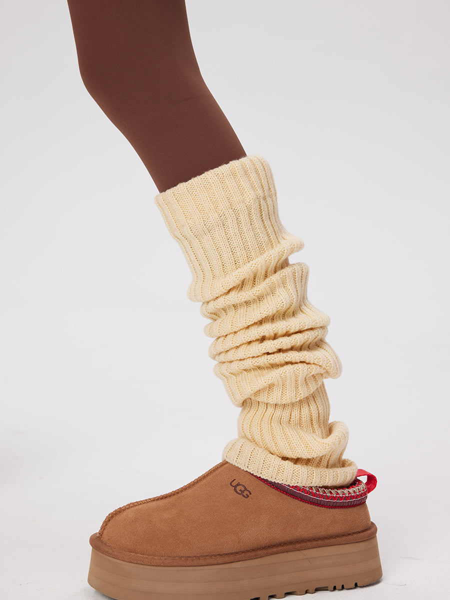 Chunky Ribbed Knit Leg Warmers