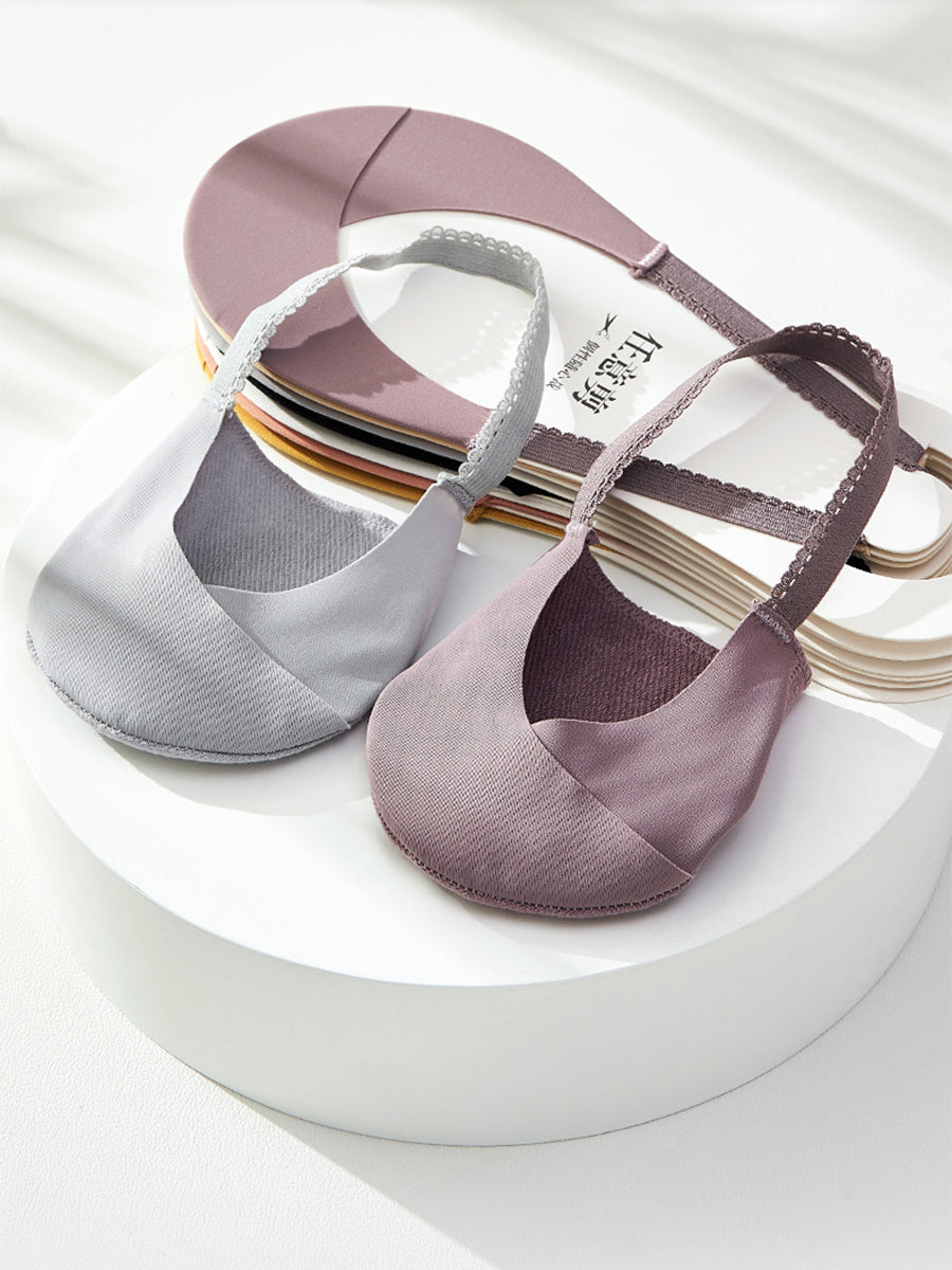 Half No Show Socks For Women - Hidden Straps