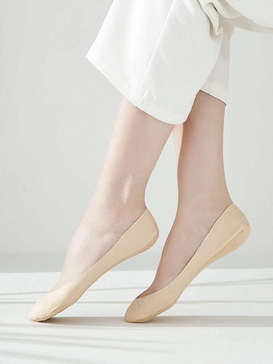 No Show Socks | Long-Staple Cotton, Non-Slip Silicone