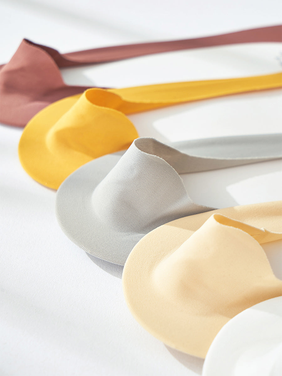 No Show Socks | Long-Staple Cotton, Non-Slip Silicone