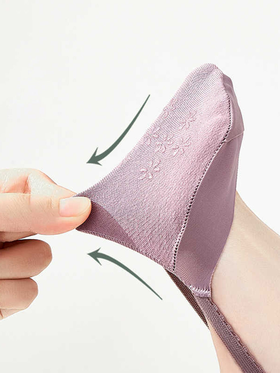 Half No Show Socks For Women - Hidden Straps
