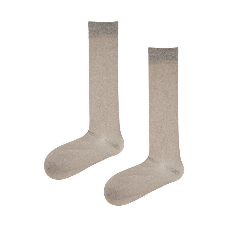 Shiny Knee High Socks For Women