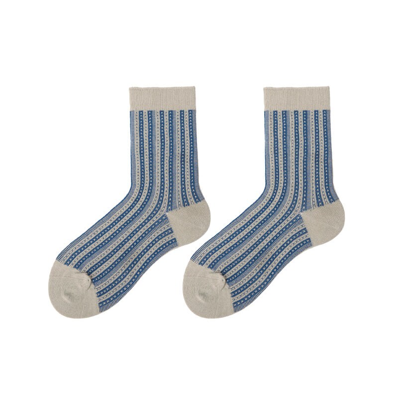 Stripe Quarter Socks For Women