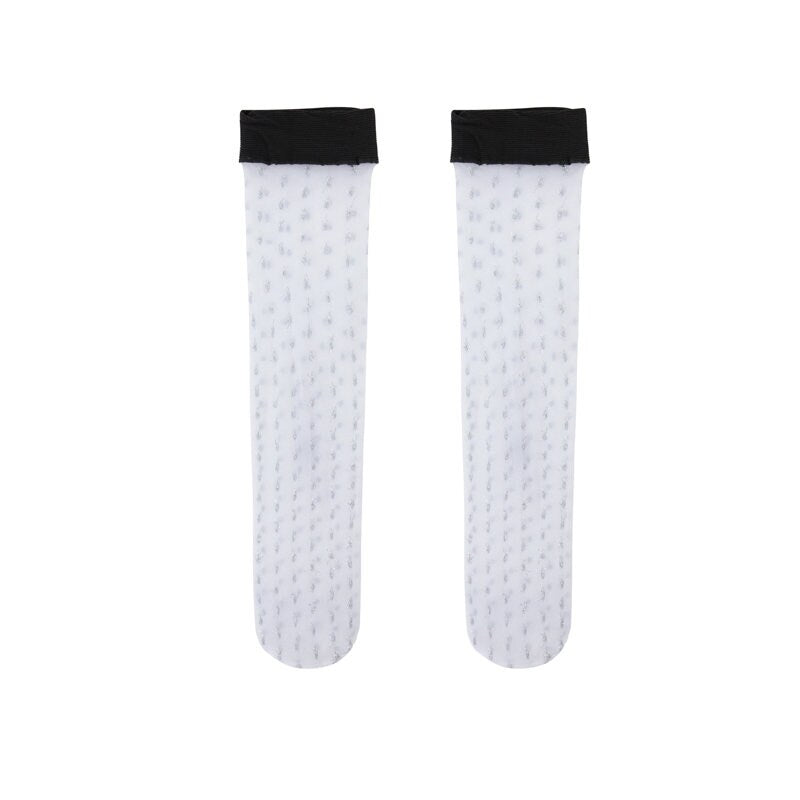 Shiny Knee High Socks / Stocking For Women