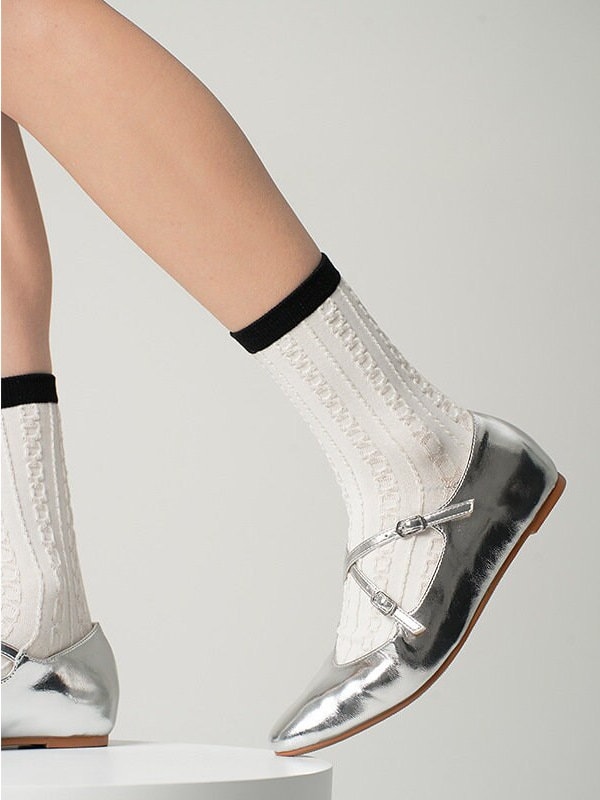 Knit Quarter Socks For Women