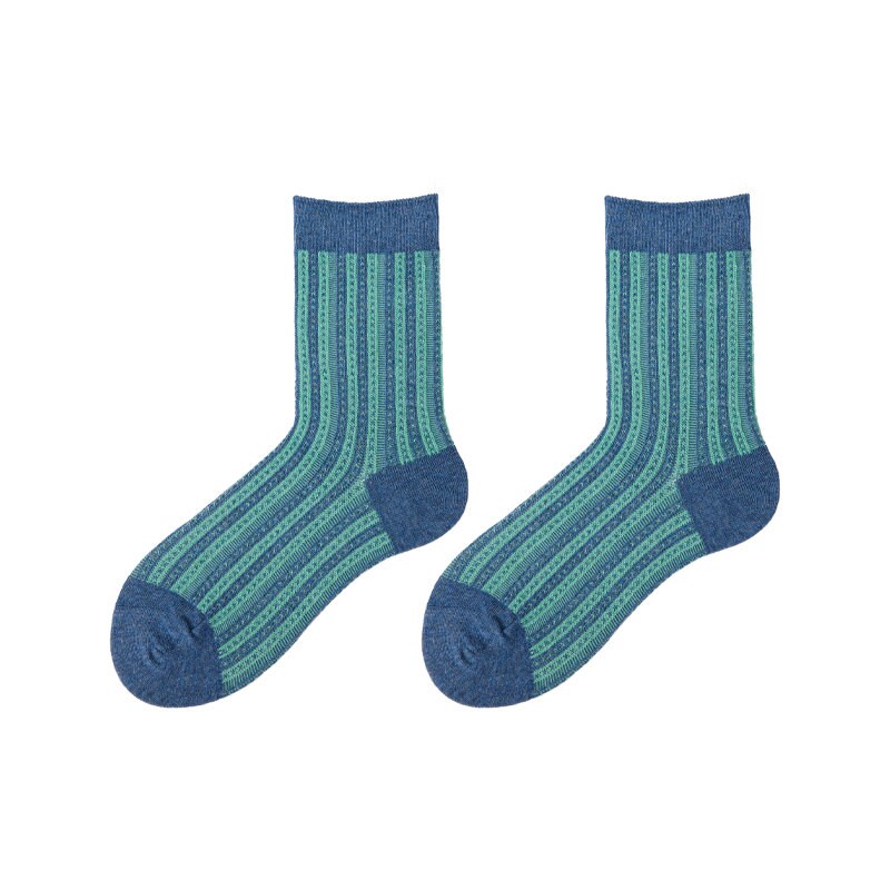 Stripe Quarter Socks For Women