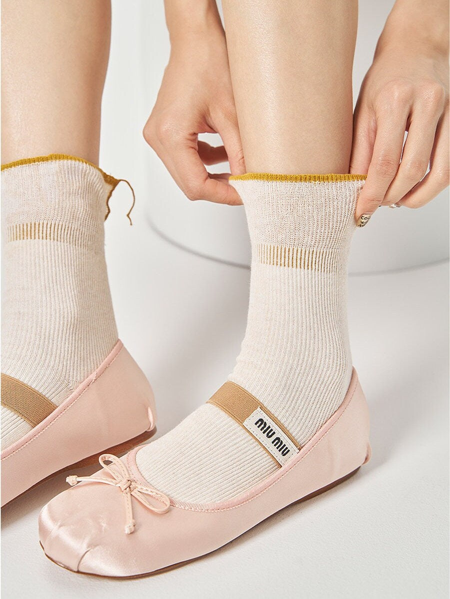 Loose Quarter Socks For Women