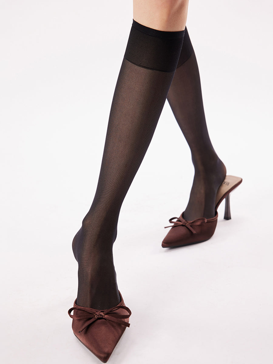 Classic Sheer Knee High Socks