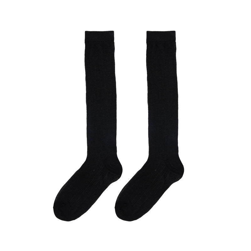 Stripe Semi-Sheer Knee High Socks For Women